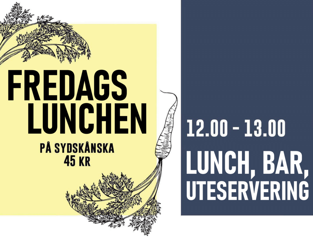 Fredagslunchen - Lunch, Bar, Uteservering | Sydskånska Nationen