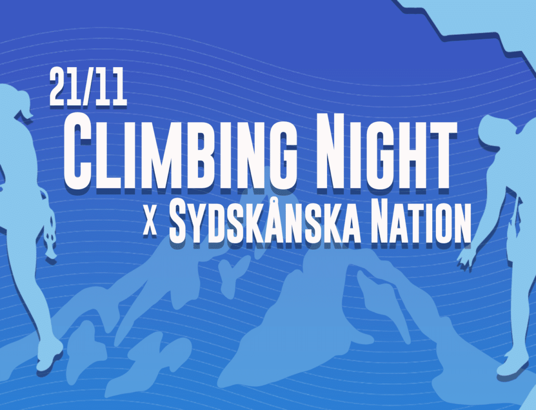 Climbing night with SSK | Sydskånska Nationen